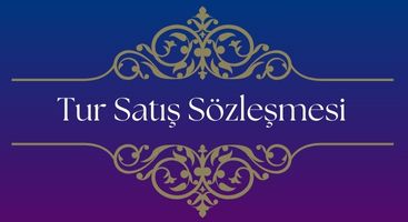 Hüdayi Turizm Tur Satış Sözleşmesi